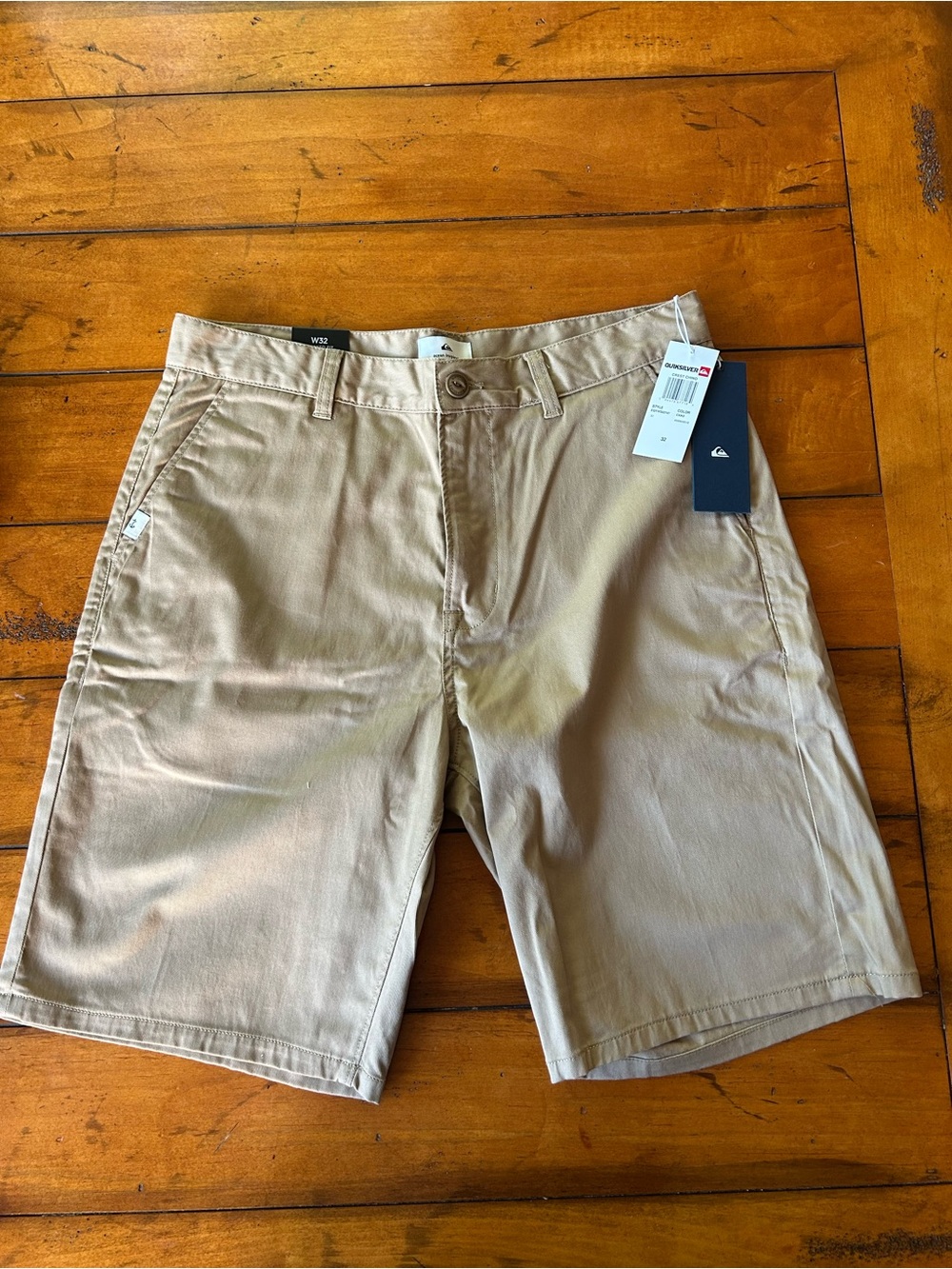 Quiksilver Crest Chino Men's Tan Khaki Pants